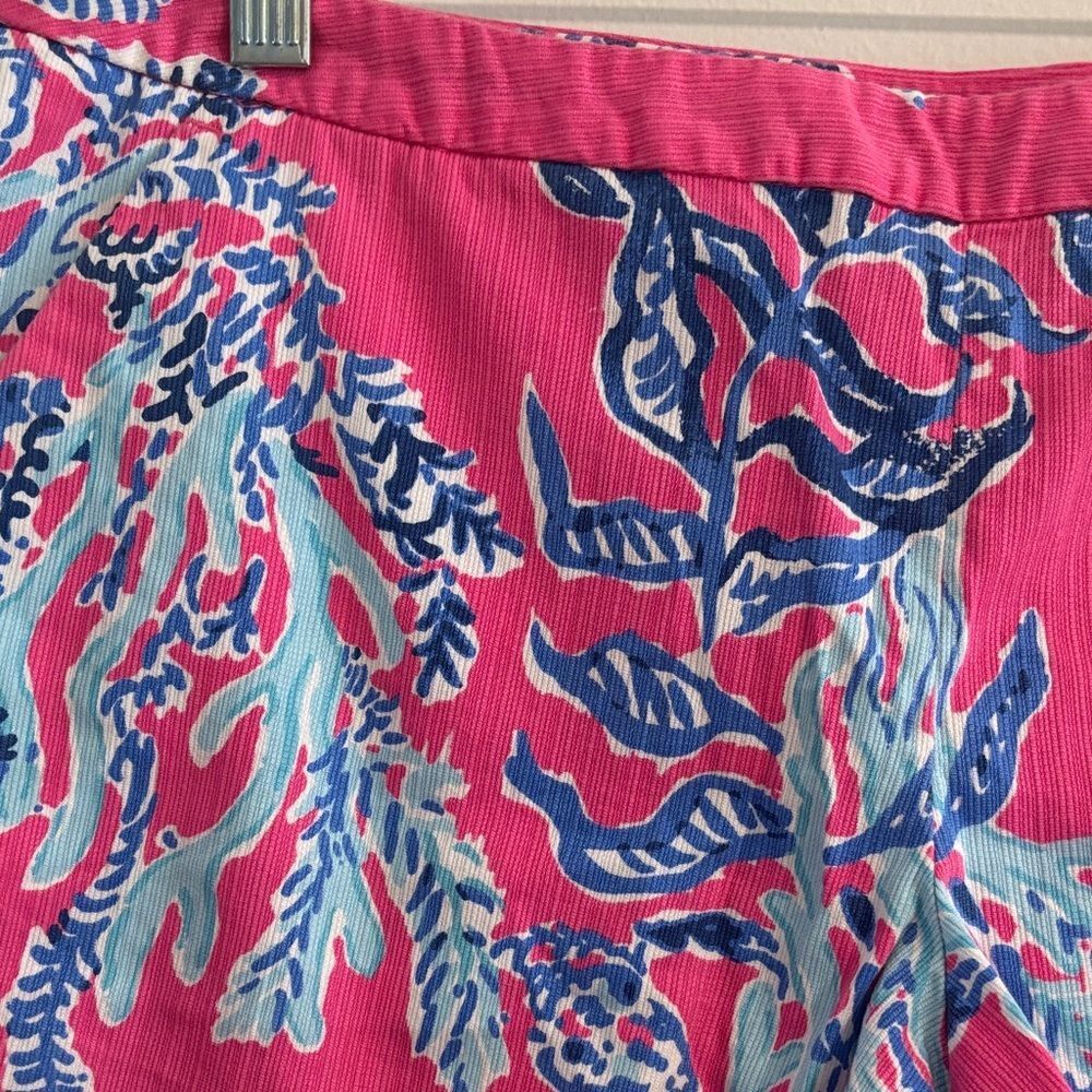 Lilly Pulitzer Adie shorts I Pink Samba print size 6 - Picture 3 of 4